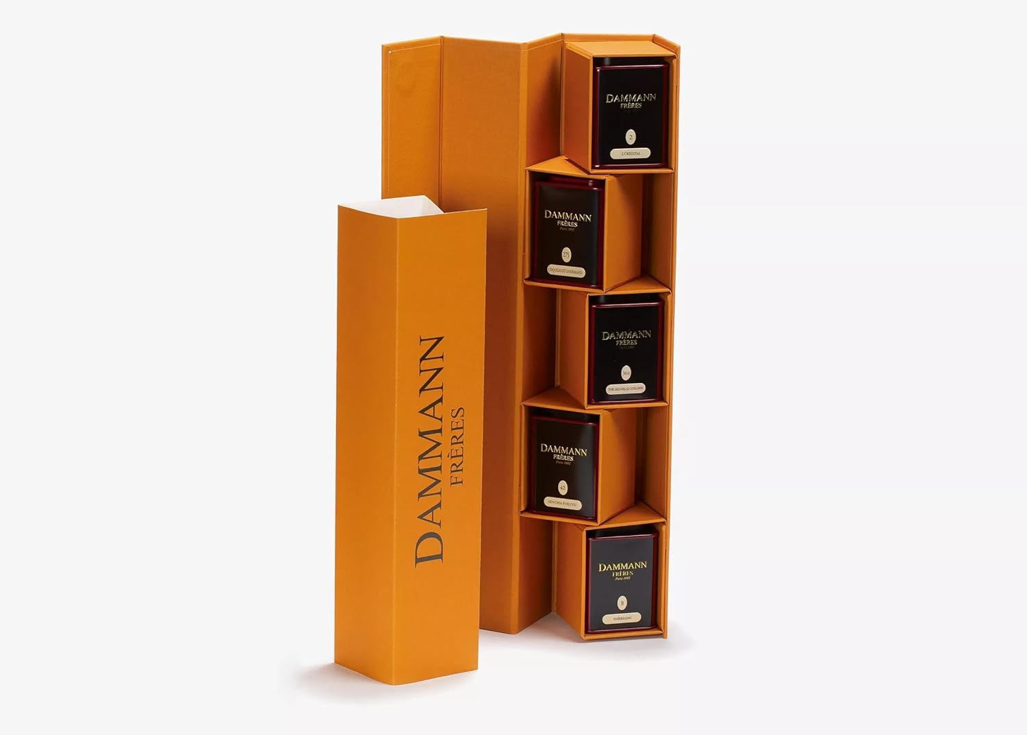 Damman Freres Gift Set, Atlas, Premium Gourmet French Teas