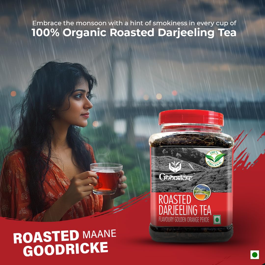 Goodricke Roasted Organic Darjeeling Tea-250 gm - Image 3