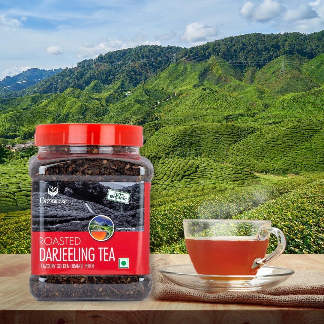 Goodricke Roasted Organic Darjeeling Tea-250 gm - Image 2