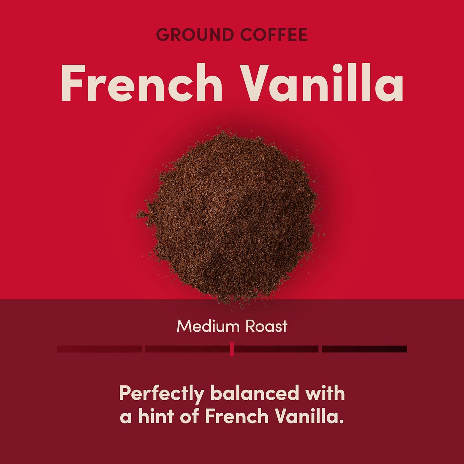 Tim Hortons French Vanilla, Flavored Roast Ground Coffee - Image 2
