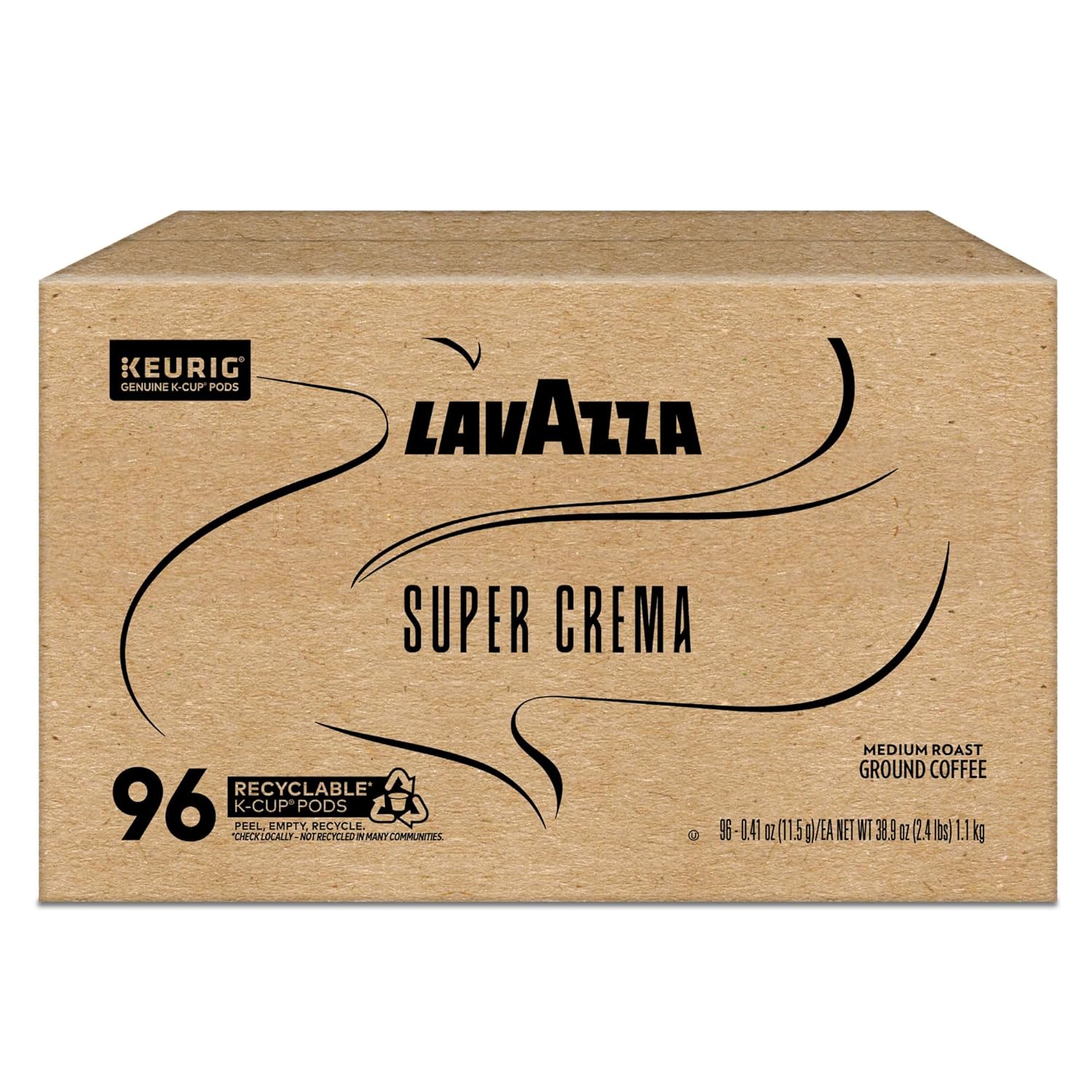 Lavazza Super Crema, Single Serve Keurig® K-Cup® Pods, Medium Espresso Roast Coffee - Image 13
