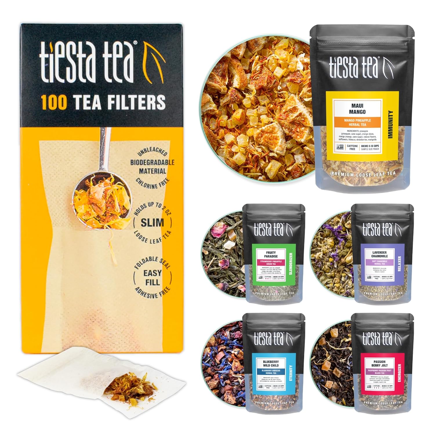 Tiesta Tea Premium Starter Mother’s Day Loose Leaf Sampler Kit